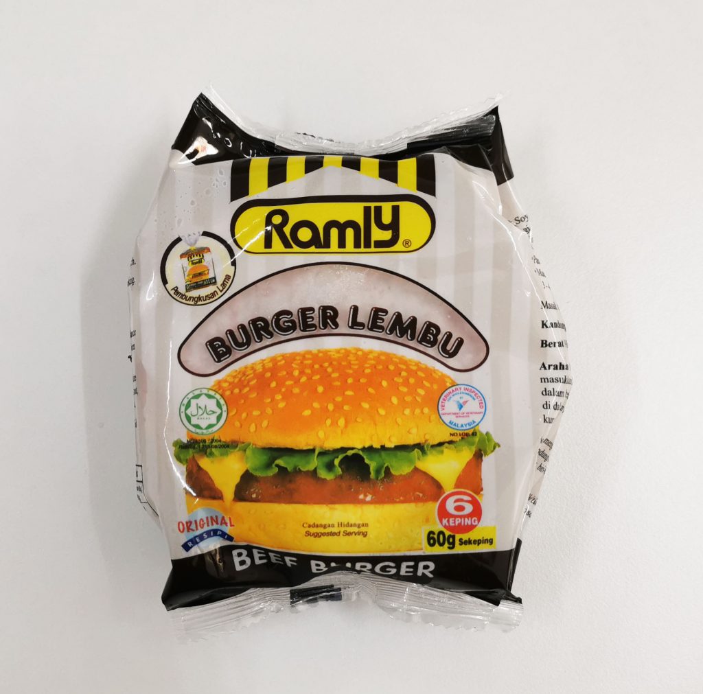 Ramly Beef Burger 60gm Saga Mission